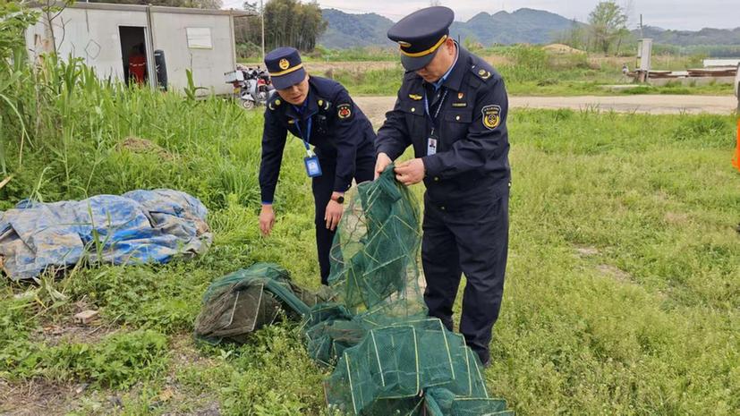 “清网护渔”守护南湖安澜 杭州余杭筑牢禁渔期生态屏障