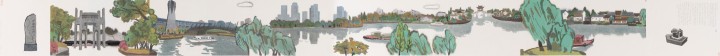 “画”说特展③｜邵蓓艳《京杭大运河——杭州风情》