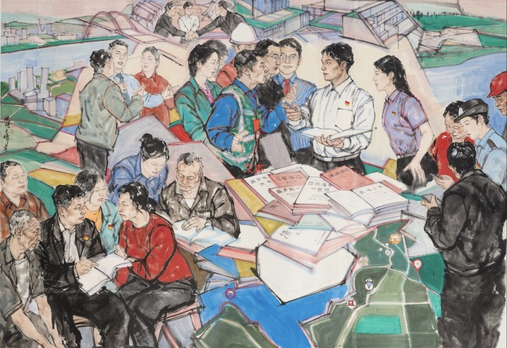 “画”说特展⑤｜盛天晔是怎么画好“三笔账”的