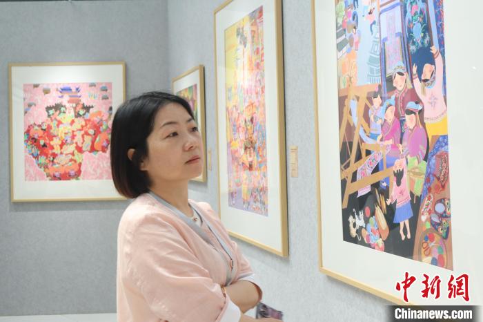 “中国现代民间绘画艺术周暨双年展”在浙江秀洲开幕