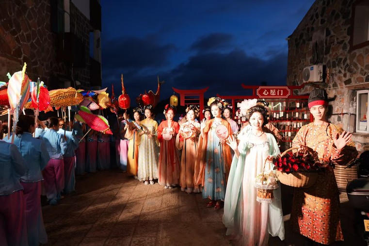 五大点位联动 洞头七夕越夜越精彩