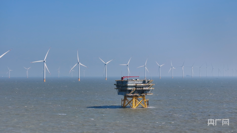 行进的海岸线|海上风电场“种出”绿色大森林 中国海上风电连续五年居全球首位
