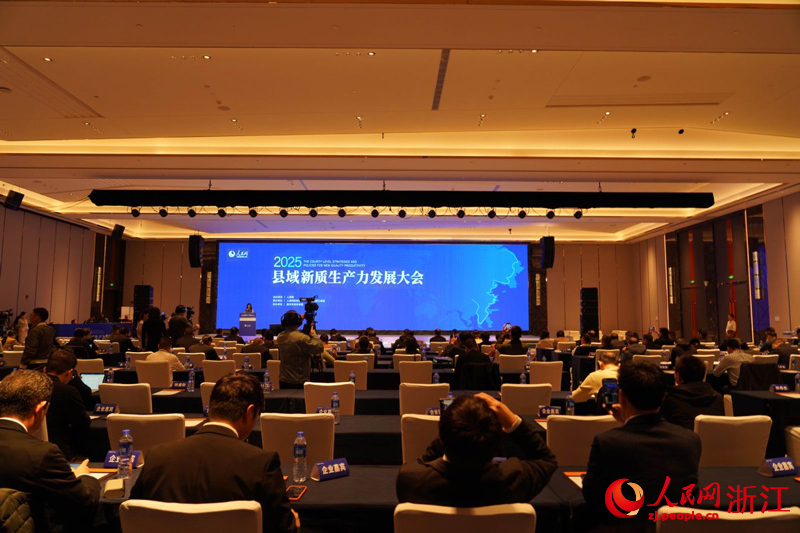 2025县域新质生产力发展大会在浙江苍南举行