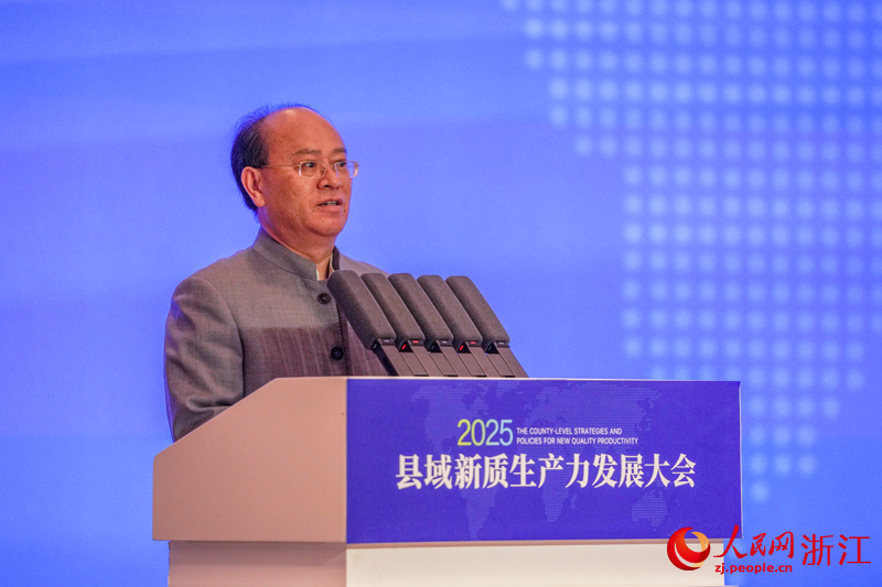 2025县域新质生产力发展大会在浙江苍南举行